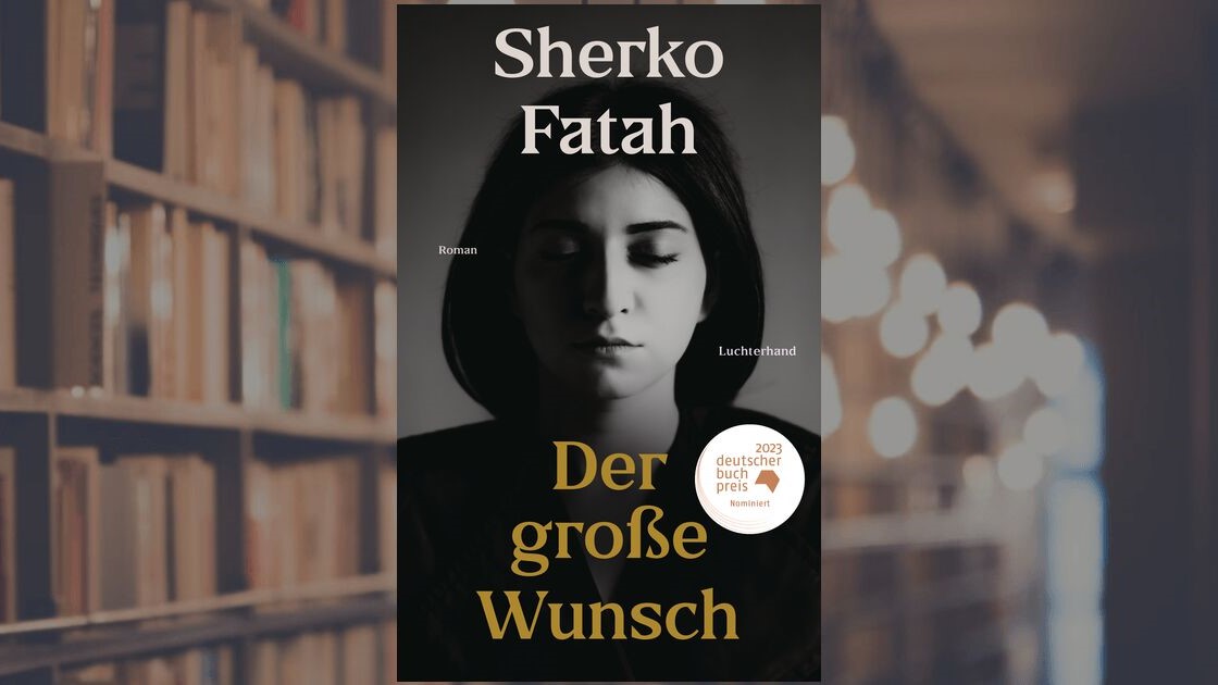 Cover of Sherko Fatah's novel "Der große Wunsch"