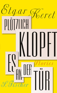 Buchcover 'Plötzlich klopft es an der Tür', S. Fischer Verlag