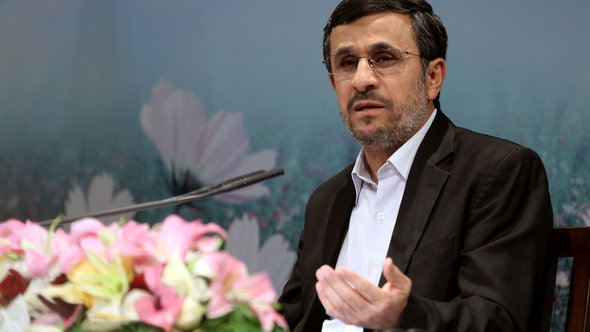 Irans Präsident Ahmadinedschad; Foto: Getty Images