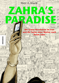 Buchcover der englischen Ausgabe von Zahra's Paradise