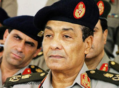 لمشير حسين طنطاوي، رئيس المجلس الأعلى للقوات المسلحة، صورة من الأرشيف