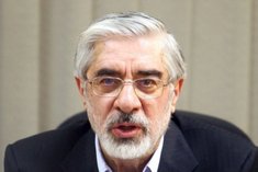 Mir Hossein Mussawi; Foto: dpa