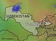 Map of Uzbekistan (source: dw-world.de)