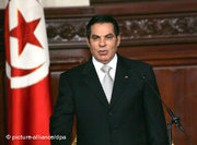 Tunisia's former president, Zine el-Abidine Ben Ali (photo: AP)