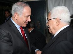 Israeli prime minister Benjamin Netanyahu and Palestinian president Mahmud Abbas (photo: dpa)