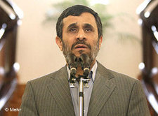 President Ahmadinejad (photo: DW/Mehr)
