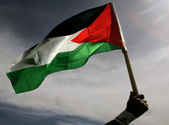 Palästinensische Fahne; Foto: DW-TV