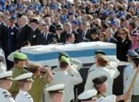 Rabin's funeral (photo: AP)