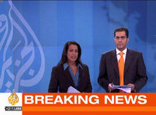 Al Jazeera English shows Shiulie Ghosh, left and Sami Zeidan, right (photo: AP/ Al-Jazeera/ho)