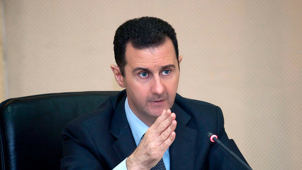 Syriens Präsiedent Baschar al-Assad; Foto: dpa/picture-alliance