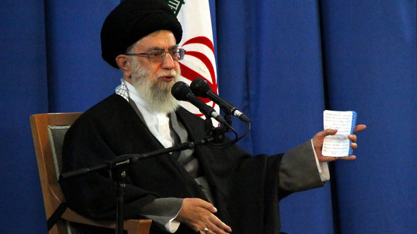 Irans Revolutionsführer Ali Khamenei; Foto: dpa