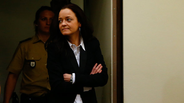 Beate Zschäpe, Hauptangeklagte im NSU-Prozess; Foto: Reuters