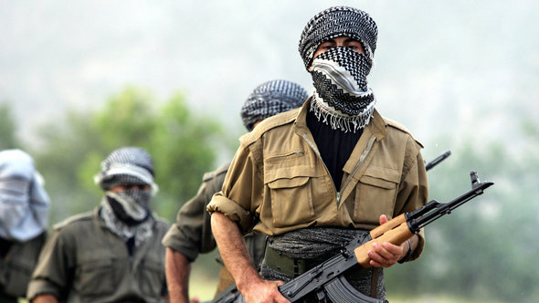 PKK-Kämpfer im Nordirak; Foto: AFP/Getty Images