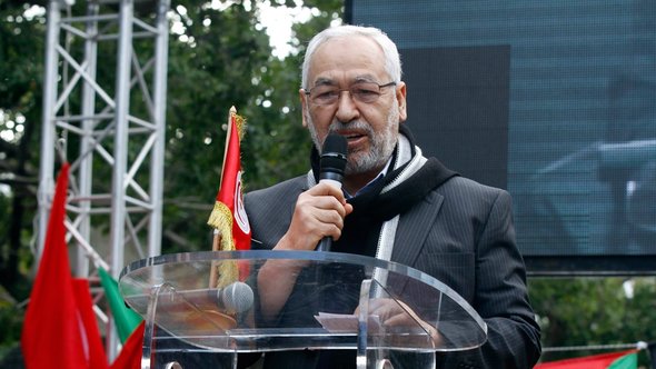 Ennahda-Führer Rachid Ghannouchi; Foto: Reuters