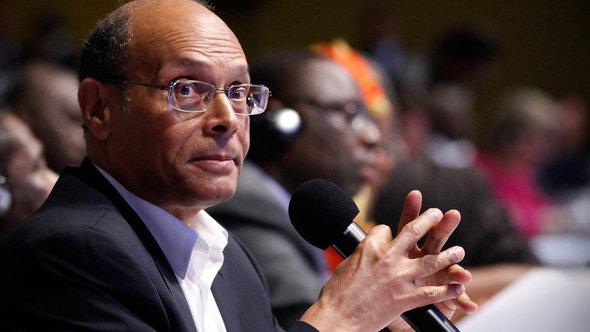 Tunesiens Präsident Moncef Marzouki; Foto: Reuters 