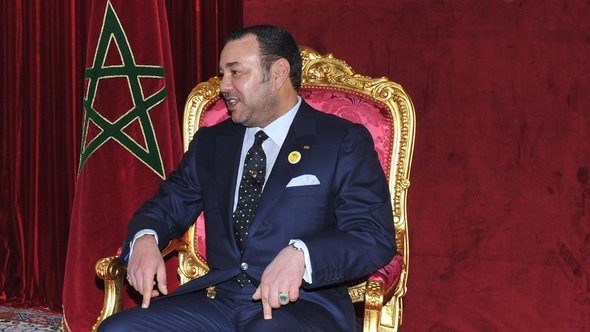 الملك المغربي محمد الخامس. أ ب