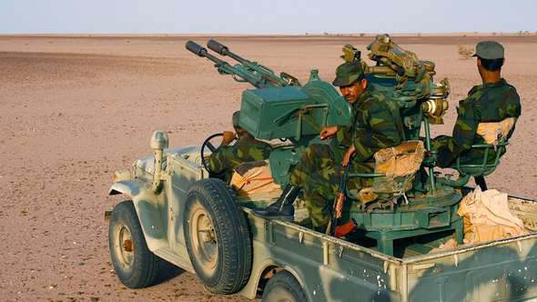 Kämpfer der Polisario; Foto: Karlos Zurutuza