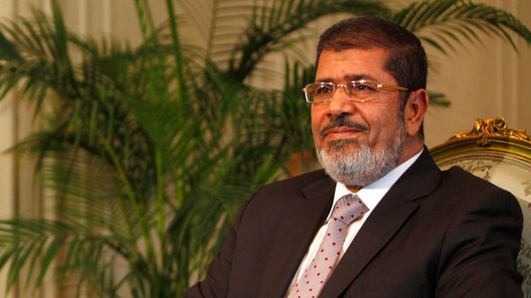 Der ägyptische Präsident Mohammed Mursi; Foto: picture alliance/dpa
