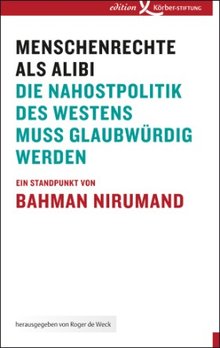 Buchcover Menschenrechte als Alibi von Bahman Nirumand