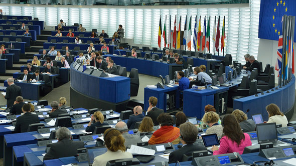 Das Europaparlament tagt in Straßburg; Foto: EU