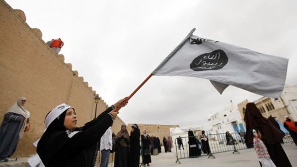 Demo von Salafisten in der tunesischen Stadt Kairouan; Foto: Reuters