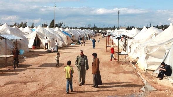 Flüchtlingslager bei Reyhanli in der Provinz Hatay; Foto: Reuters 