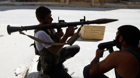 Einheiten der FSA im umkämpften Aleppo, Foto: Reuters