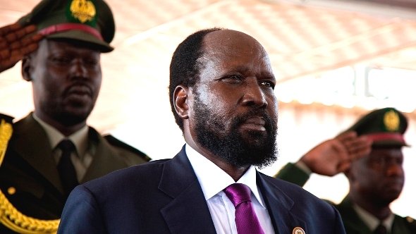 Pictured: South Sudan's President Salva Kiir attends anniversary celebrations on 9 July 2012 (photo: Reuters)