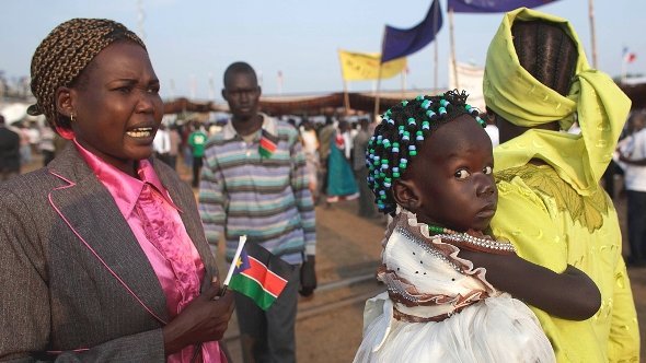 Unabhängigkeitsfeiern in Juba am 9. Juli 2011, Foto: dapd