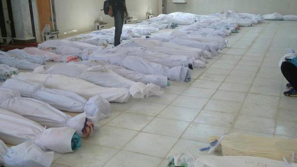 Opfer des Massakers von Hula; Foto: Reuters
