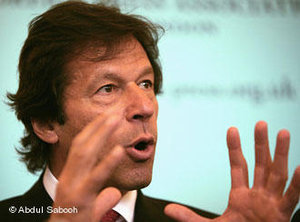 Imran Khan; Foto: Abdul Sabooh/DW