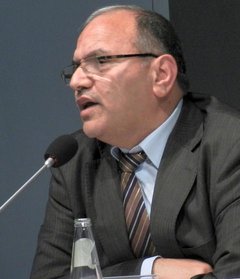 Hani Al Masri, Direktor des Palestinian Center for Policy Research; Foto: Bettina Marx/DW