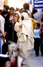 Two women in Morocco (photo: AP)