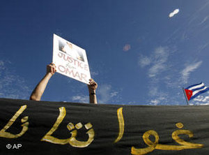 Anti-Guantanamo protest 2007 (photo: AP)