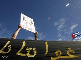 Proteste gegen das Lager in Guantanamo; Foto: