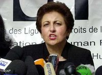 Die iranische Friedensnobelpreisträgerin Shirin Ebadi; Foto: AP