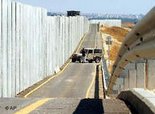 Mauer zwischen Israel und den palästinensischen Autonomiegebieten, Foto: AP