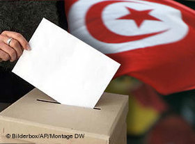 Wahlurne in Tunesien; Foto: AP/DW
