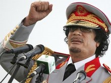 Muammar al-Gaddafi; Foto: dapd