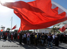 Demonstration von Regime-Gegnern in Manama; Foto: dpa