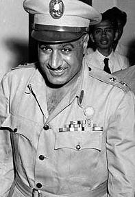 Ägyptens Präsident Gamal Abdel Nasser; Foto: AP