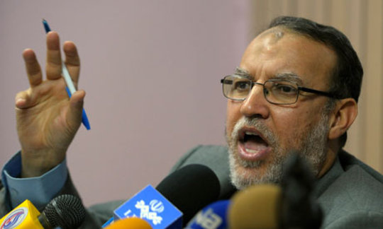 Essam El-Eryan, stellvertretender Vorsitzender der Partei für Freiheit und Gerechtigkeit; Foto: AP