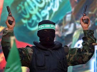 Militanter Hamas-Aktivist; Foto: AP