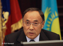 Kasachischer Außenminister Kanat Saudabajew; Foto: RIA Novosti