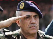 Armeechef Michel Suleiman; Foto: AP