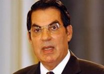 Tunesiens Präsident Ben Ali; Foto: AP