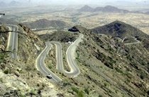 Gebirge im Jemen; Foto: www.irinnews.org