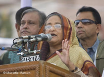 Sheikh Hasina; Foto: Mustafiz Mamun/DW