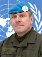 Wolfgang Jilke, der Kommandeur der UNDOF-Truppen; &amp;copy Vereinte Nationen