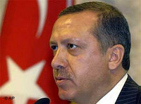 Türkischer Ministerpräsident Tayyip Erdogan; Foto: AP